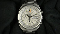 Heuer Chronograph Automatic Day Date Lederer Model Ref: 510.503 c.1979 Vintage Watch Specialist
