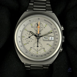 Heuer Chronograph Automatic Day Date Lederer Model Ref: 510.503 c.1979 Vintage Watch Specialist