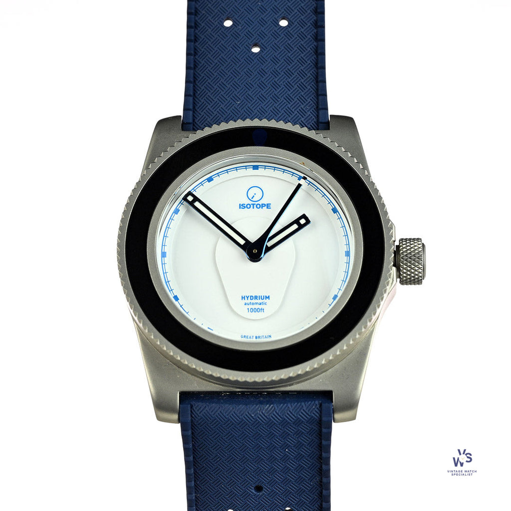 Isotope Hydrium Alba Mint Condition Limited Edition Box and Papers c.2022 Vintage Watch Specialist