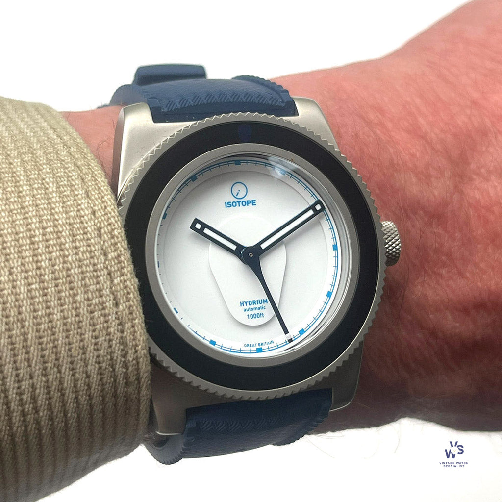Isotope Hydrium Alba Mint Condition Limited Edition Box and Papers c.2022 Vintage Watch Specialist