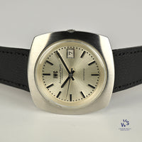 IWC Automatic Date T.V Case With A Round Dial - Vintage Watch Specialist