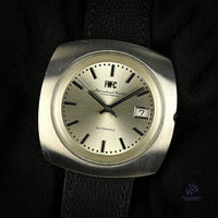 IWC Automatic Date T.V Case With A Round Dial - Vintage Watch Specialist