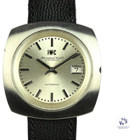 IWC Automatic Date T.V Case With A Round Dial - Vintage Watch Specialist