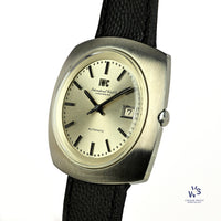 IWC Automatic Date T.V Case With A Round Dial - Vintage Watch Specialist