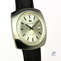 IWC Automatic Date T.V Case With A Round Dial - Vintage Watch Specialist