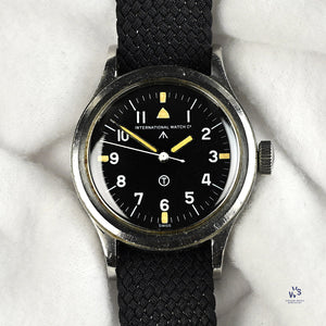 IWC Mark 11 - Hooked 7 Dial - RAF Issued Watch - Caseback Ref: /|\ 6B/346 2217/52 - 1952 - Vintage Watch Specialist