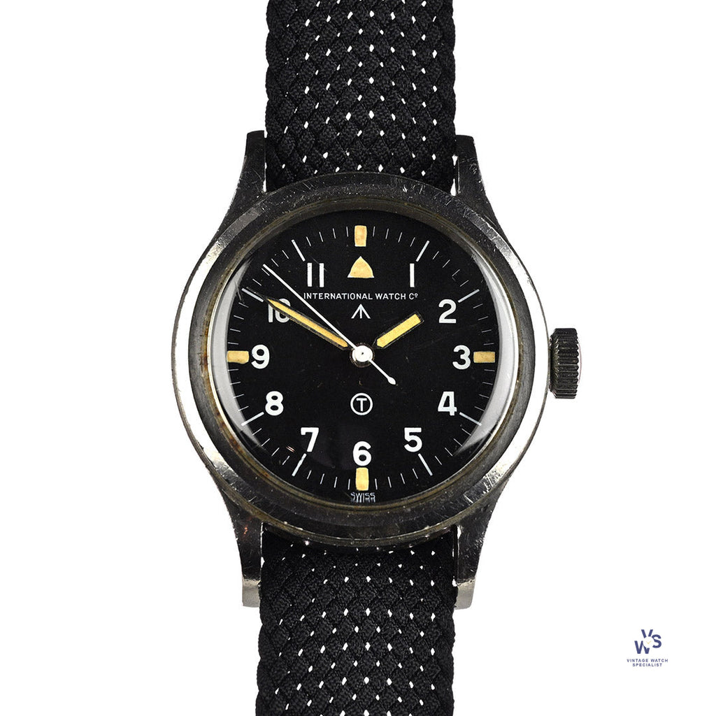 IWC Mark 11 - Hooked 7 Dial - RAF Issued Watch - Caseback Ref: /|\ 6B/346 2217/52 - 1952 - Vintage Watch Specialist