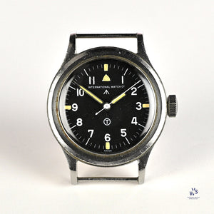 IWC Mark 11 - Hooked 7 Dial - RAF Issued Watch - Caseback Ref: /|\ 6B/346 2217/52 - 1952 - Vintage Watch Specialist