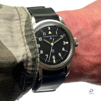 IWC - Mark 11 (XI) - RAF Watch - Hooked 7 Dial - Case Back Ref: 6B/346 - Vintage Watch Specialist