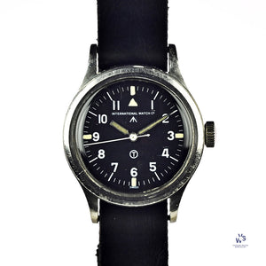 IWC - Mark 11 (XI) - RAF Watch - Hooked 7 Dial - Case Back Ref: 6B/346 - Vintage Watch Specialist