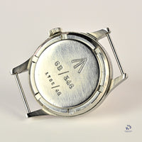 IWC - Mark XI - RAF Wristwatch - Hooked 7 Dial - Caseback Reference 6B/346 - c.1948 - Vintage Watch Specialist