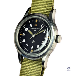 IWC - Mark XI - RAF Wristwatch - Hooked 7 Dial - Caseback Reference 6B/346 - c.1948 - Vintage Watch Specialist