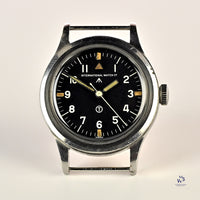 IWC - Mark XI - RAF Wristwatch - Hooked 7 Dial - Caseback Reference 6B/346 - c.1948 - Vintage Watch Specialist