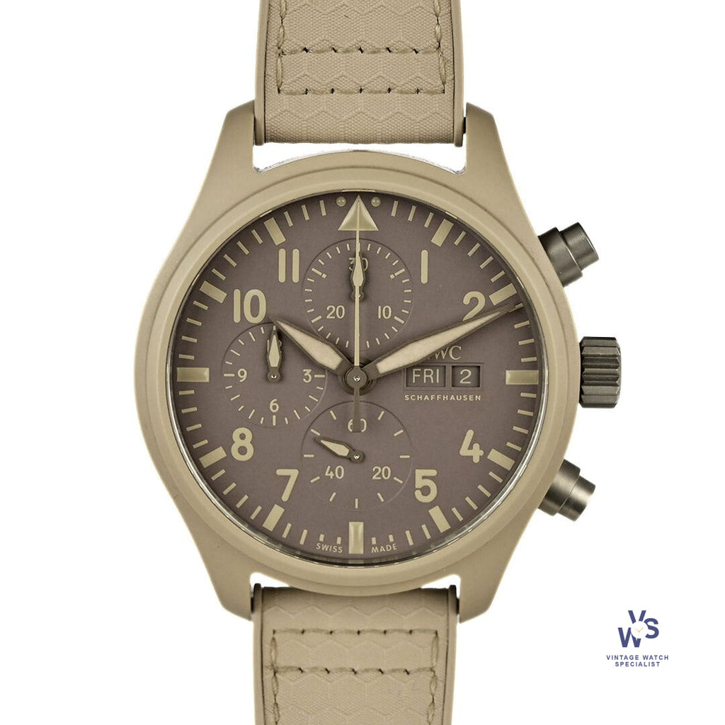 IWC - Pilots Chronograph ’Mojave Desert’ Edition - IW389103 - 75 of 500 Pieces - 2019 - Vintage Watch Specialist