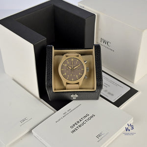 IWC Pilots Watch Chrono ’Mojave Desert’ - Model Ref: IW389103 - Number 75 Out of 500 Pieces Made - c.2019 - Vintage Watch Specialist