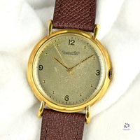 IWC Schaffhausen 18k Gold Oversized Dress Watch Original Condition c.1950s Vintage Watch Specialist