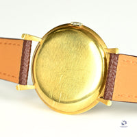 IWC Schaffhausen 18k Gold Oversized Dress Watch Original Condition c.1950s Vintage Watch Specialist