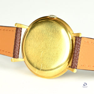 IWC Schaffhausen 18k Gold Oversized Dress Watch Original Condition c.1950s Vintage Watch Specialist