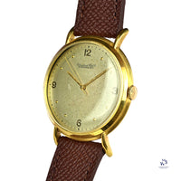 IWC Schaffhausen 18k Gold Oversized Dress Watch Original Condition c.1950s Vintage Watch Specialist