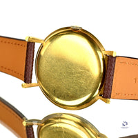 IWC Schaffhausen 18k Gold Oversized Dress Watch Original Condition c.1950s Vintage Watch Specialist