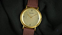 IWC Schaffhausen 18k Gold Oversized Dress Watch Original Condition c.1950s Vintage Watch Specialist