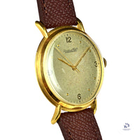 IWC Schaffhausen 18k Gold Oversized Dress Watch Original Condition c.1950s Vintage Watch Specialist
