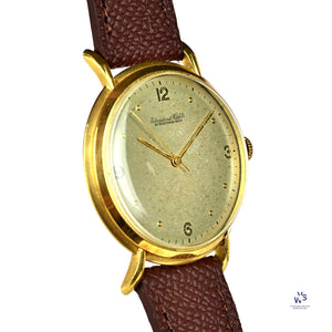 IWC Schaffhausen 18k Gold Oversized Dress Watch Original Condition c.1950s Vintage Watch Specialist
