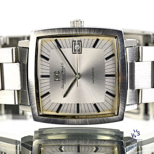 IWC Square Case Dress Watch - Model Ref: 1871 - Pellaton Movement - c.1970 - Vintage Watch Specialist