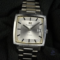 IWC Square Case Dress Watch - Model Ref: 1871 - Pellaton Movement - c.1970 - Vintage Watch Specialist
