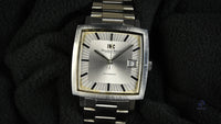 IWC Square Case Dress Watch - Model Ref: 1871 - Pellaton Movement - c.1970 - Vintage Watch Specialist