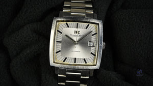 IWC Square Case Dress Watch - Model Ref: 1871 - Pellaton Movement - c.1970 - Vintage Watch Specialist