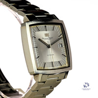 IWC Square Case Dress Watch - Model Ref: 1871 - Pellaton Movement - c.1970 - Vintage Watch Specialist