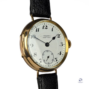 J Cresswell Wakefield Geneva Watch Co - Rolled Gold - c.1920 - Vintage Watch Specialist