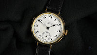 J Cresswell Wakefield Geneva Watch Co - Rolled Gold - c.1920 - Vintage Watch Specialist