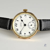 J Cresswell Wakefield Geneva Watch Co - Rolled Gold - c.1920 - Vintage Watch Specialist