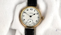 J Cresswell Wakefield Geneva Watch Co - Rolled Gold - c.1920 - Vintage Watch Specialist