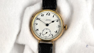 J Cresswell Wakefield Geneva Watch Co - Rolled Gold - c.1920 - Vintage Watch Specialist