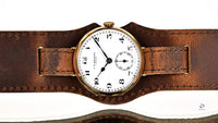 J.W Benson 9K Gold WW1 Trench Watch Breguet Style Dial c.1915 Vintage Watch Specialist
