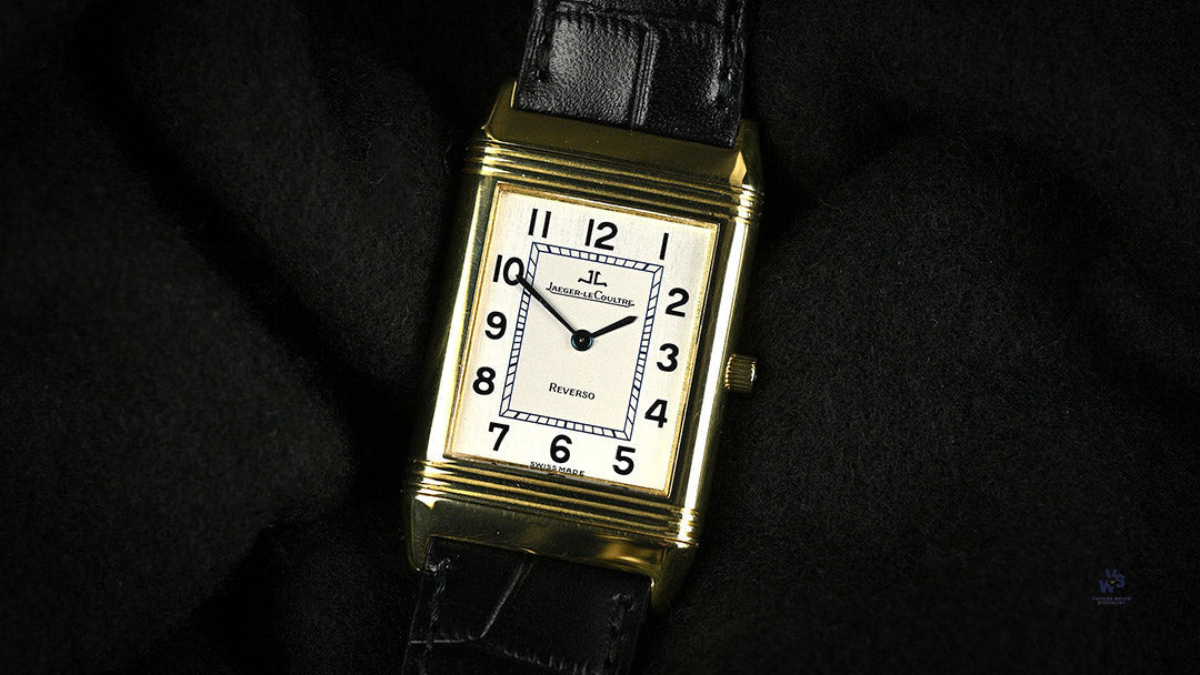 Jaegar LeCoultre Reverso Quartz 18K Gold - c. 1985 – Vintage Watch ...