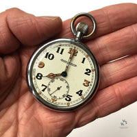Jaeger Le Coultre GSTP (General Service Temporary Pattern) Military Pocket Watch - c.1940 - Vintage Watch Specialist