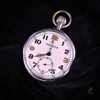 Jaeger Le Coultre GSTP (General Service Temporary Pattern) Military Pocket Watch - c.1940 - Vintage Watch Specialist