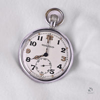 Jaeger Le Coultre GSTP (General Service Temporary Pattern) Military Pocket Watch - c.1940 - Vintage Watch Specialist