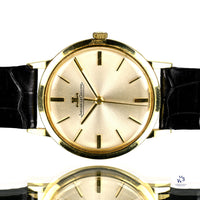 Jaeger LeCoultre 18k Gold Dress Watch Model ref: 1962 DTE c.1962 Vintage Watch Specialist