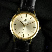 Jaeger LeCoultre 18k Gold Dress Watch Model ref: 1962 DTE c.1962 Vintage Watch Specialist