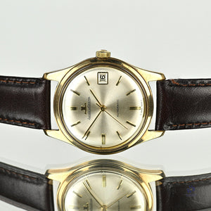 Jaeger LeCoultre Automatic 9k Gold Dress watch - Vintage Watch Specialist