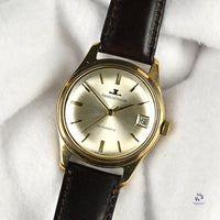 Jaeger LeCoultre Automatic 9k Gold Dress watch - Vintage Watch Specialist