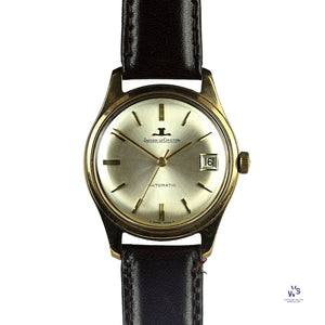 Jaeger LeCoultre Automatic 9k Gold Dress watch - Vintage Watch Specialist