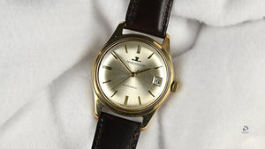 Jaeger LeCoultre Automatic 9k Gold Dress watch - Vintage Watch Specialist