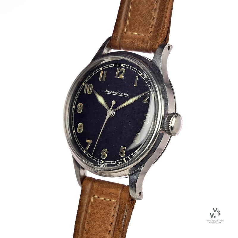 Jaeger LeCoultre Military Style Tool Watch - c.1945 - Vintage Watch Specialist