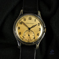 Jaeger LeCoultre with Tropical Dial - Case Back Ref: 556275 B - c.1940s - Vintage Watch Specialist